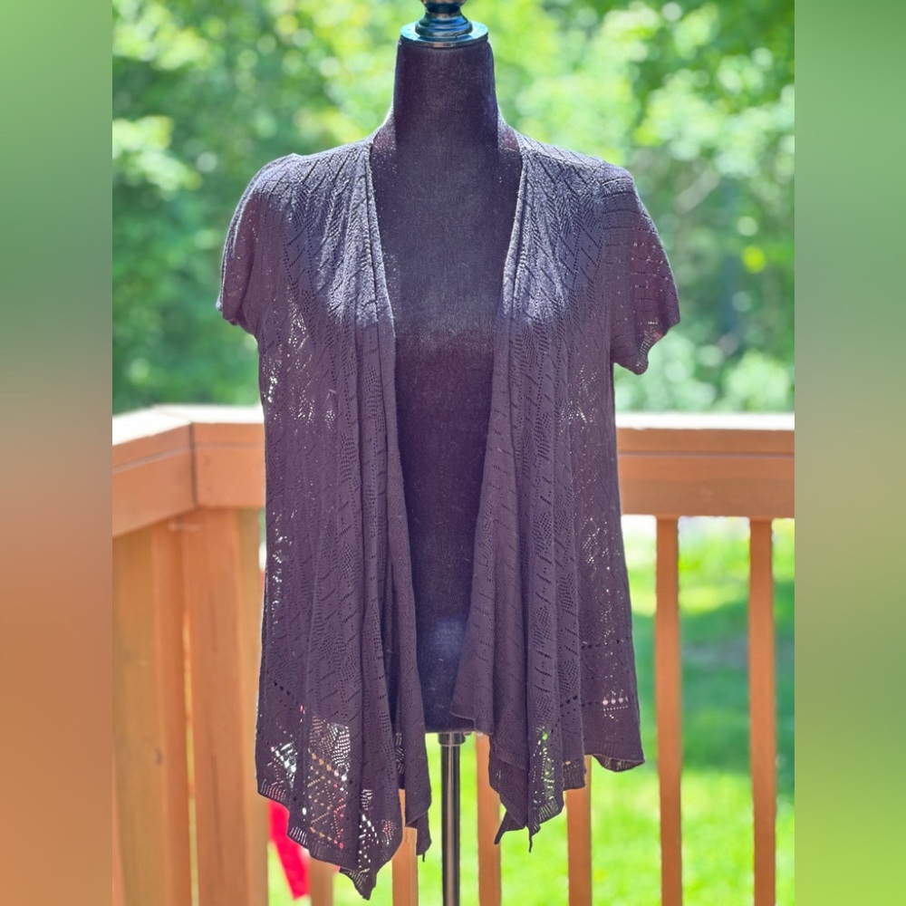World Unity short sleeve cardigan